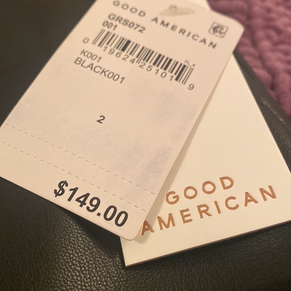 Good American vegan leather pants - Picture 2 of 3